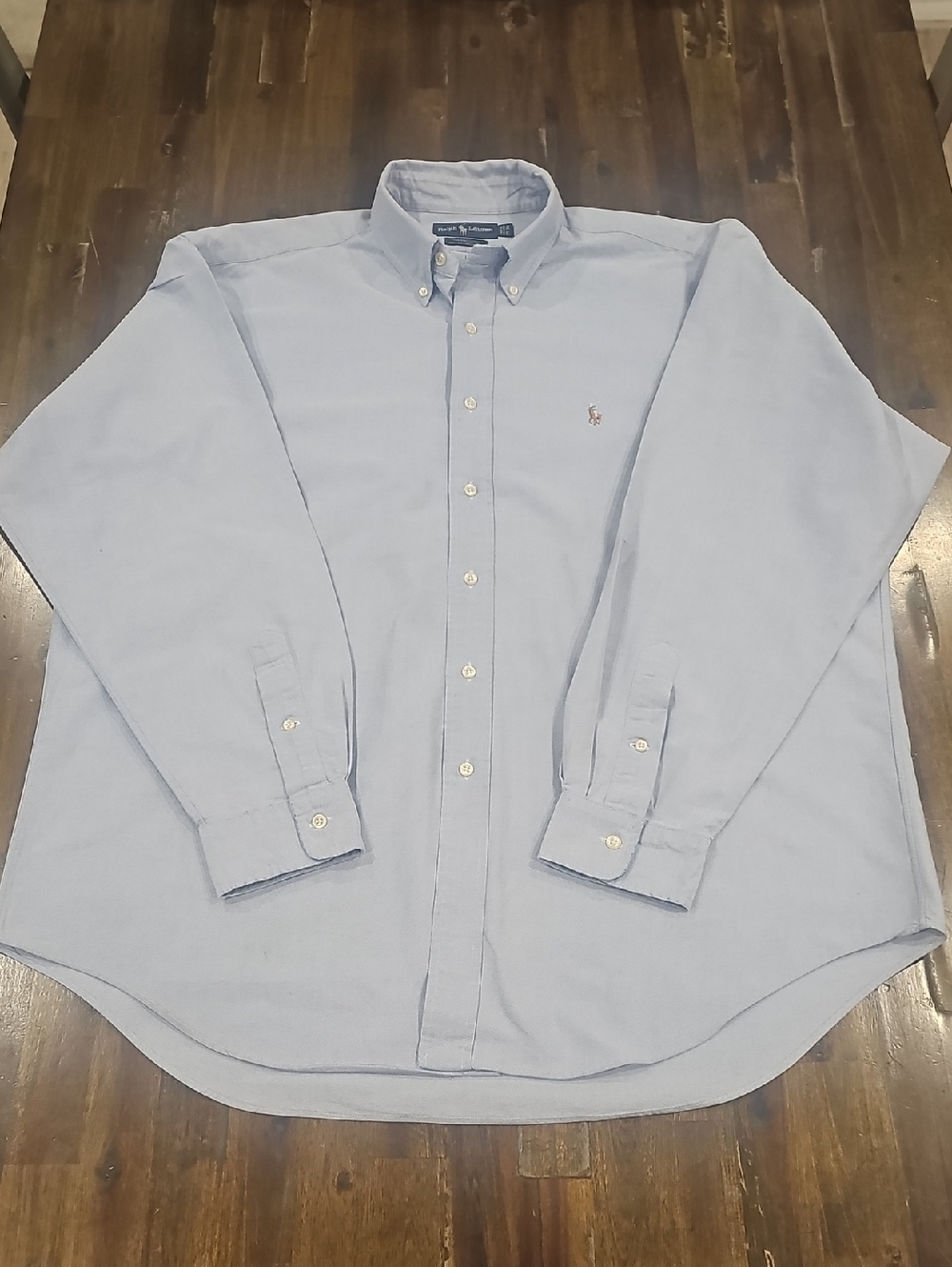 Polo Ralph Lauren Light Blue Yarmouth Oxford Button-Down Shirt